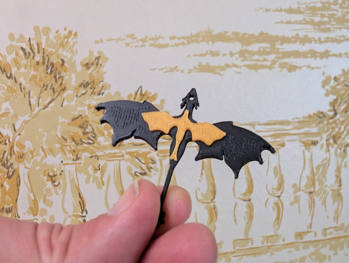 Fourth-Wing inspired earrings-Necklaces-Ornaments