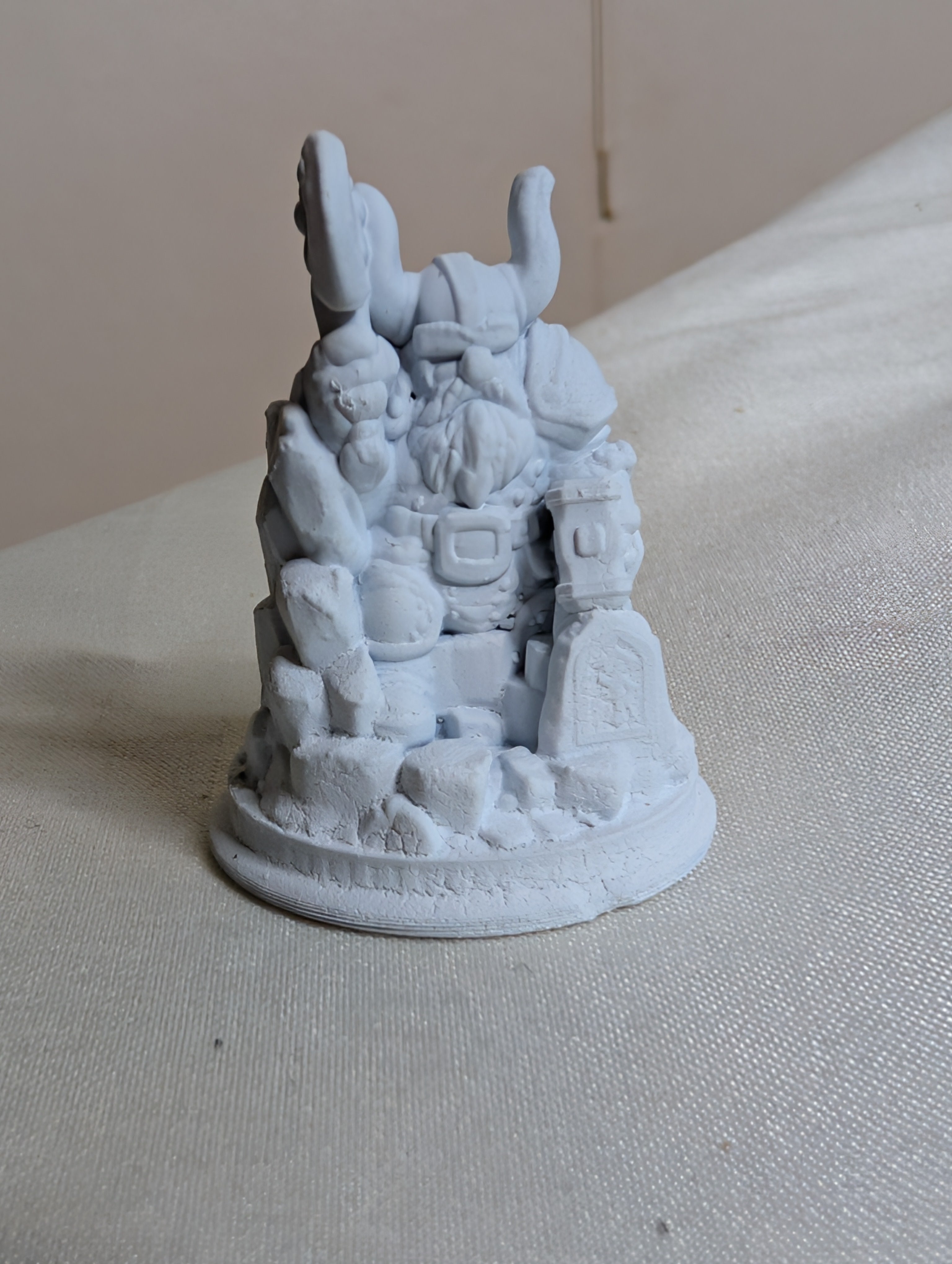 Dwarven Miniatures - 10 Pack! - 1.5 in - Resin cast - Primed