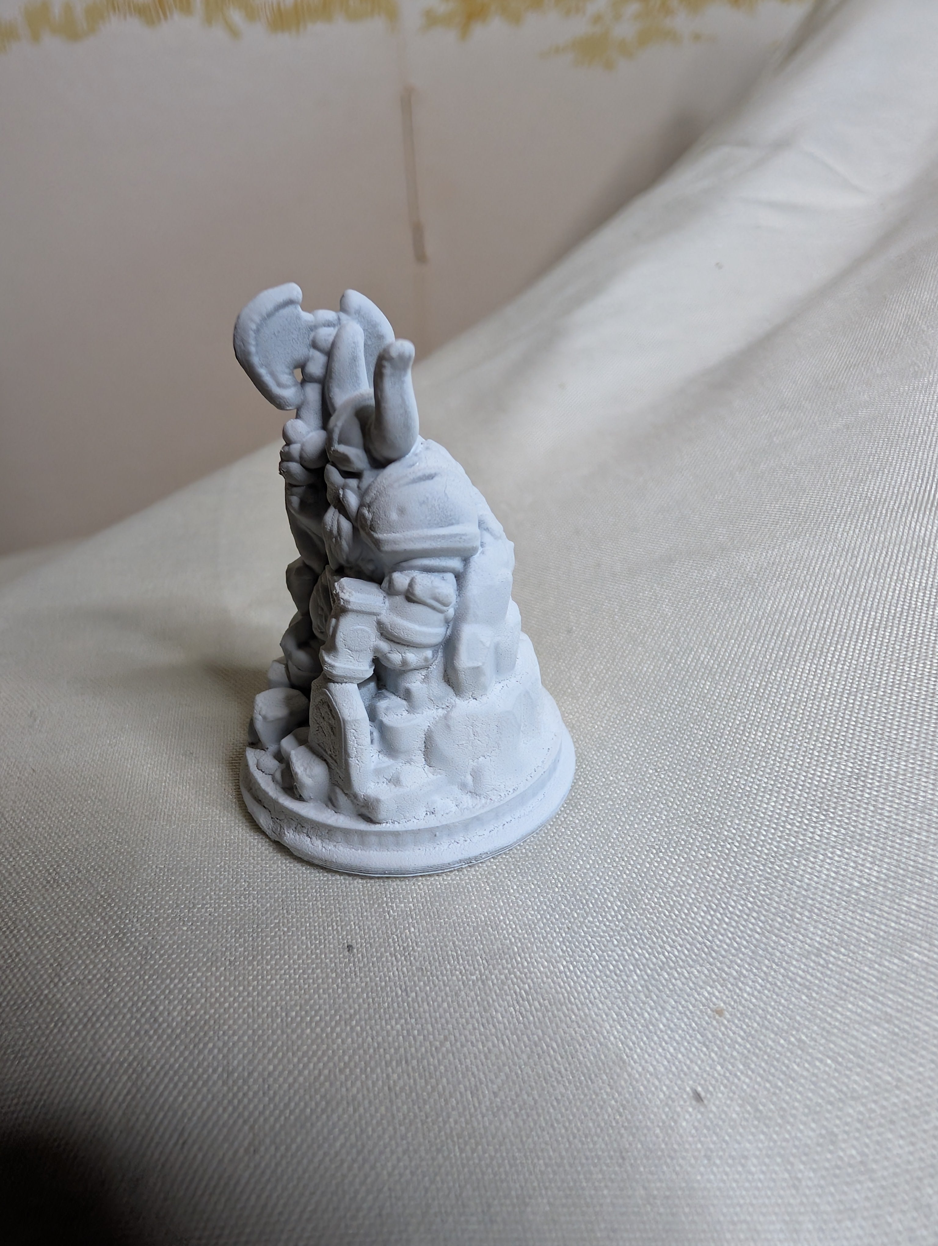 Dwarven Miniatures - 10 Pack! - 1.5 in - Resin cast - Primed