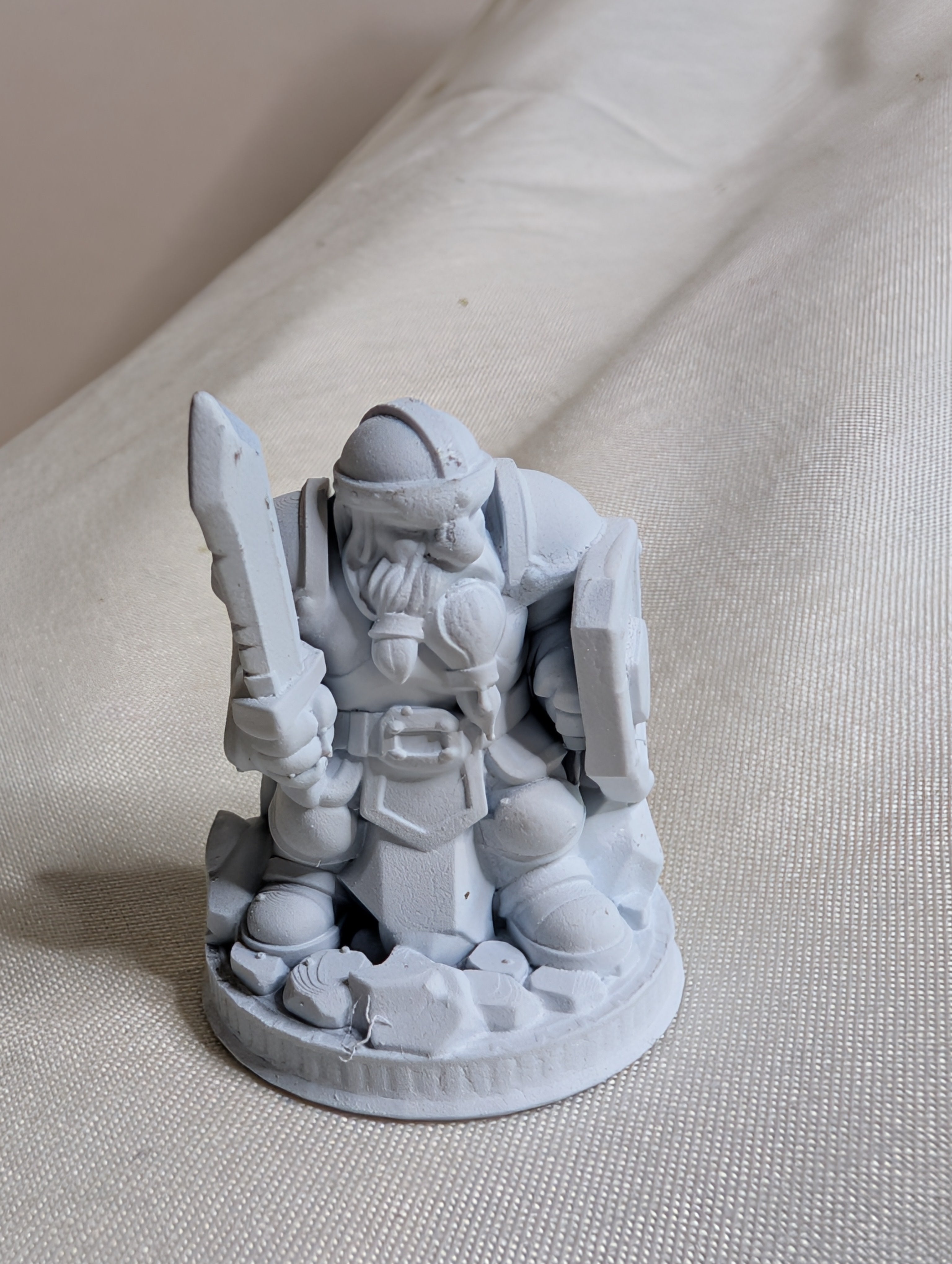 Dwarven Miniatures - 10 Pack! - 1.5 in - Resin cast - Primed