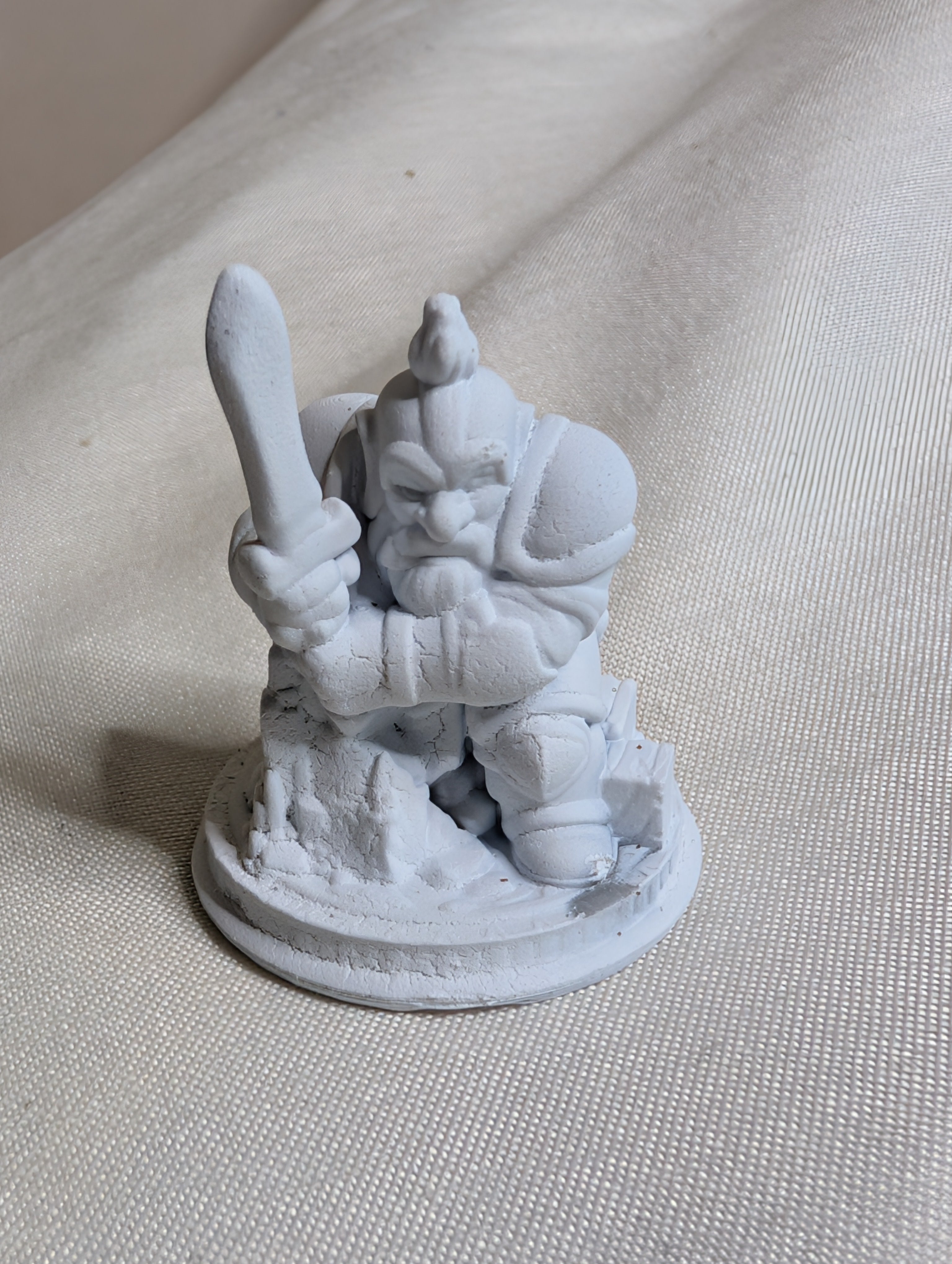 Dwarven Miniatures - 10 Pack! - 1.5 in - Resin cast - Primed