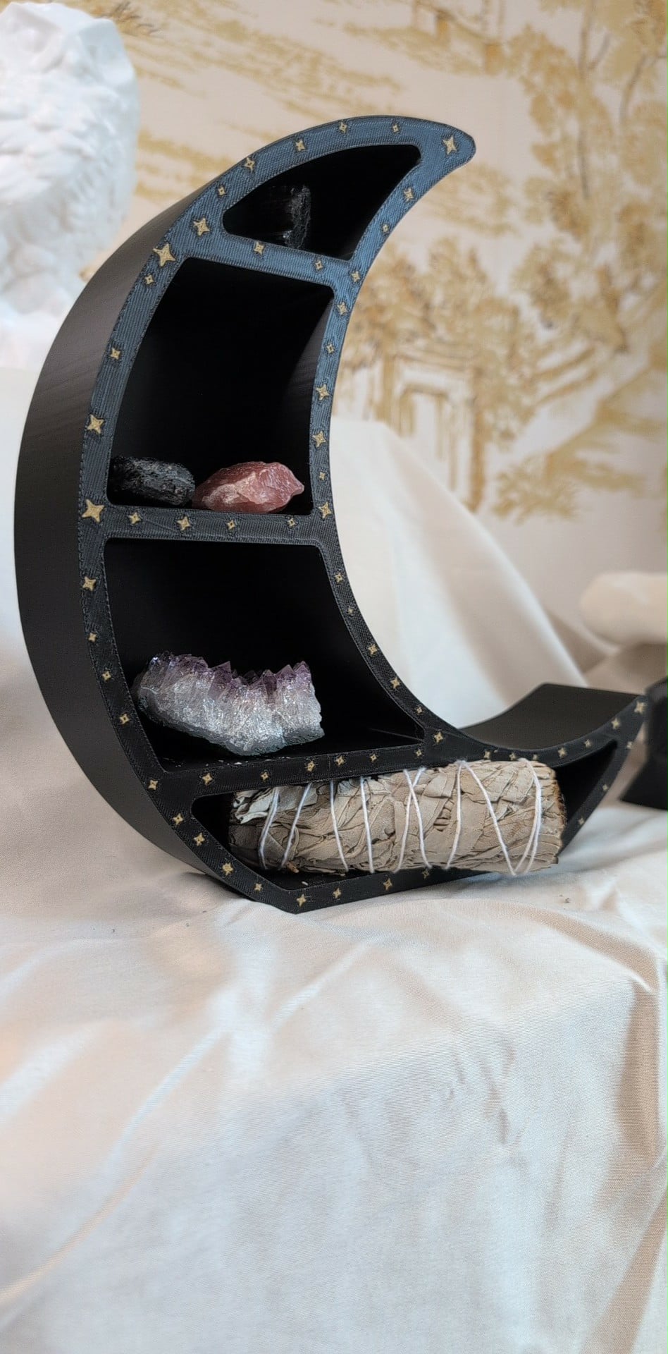 Crystal Shelf - Table Piece - Starred