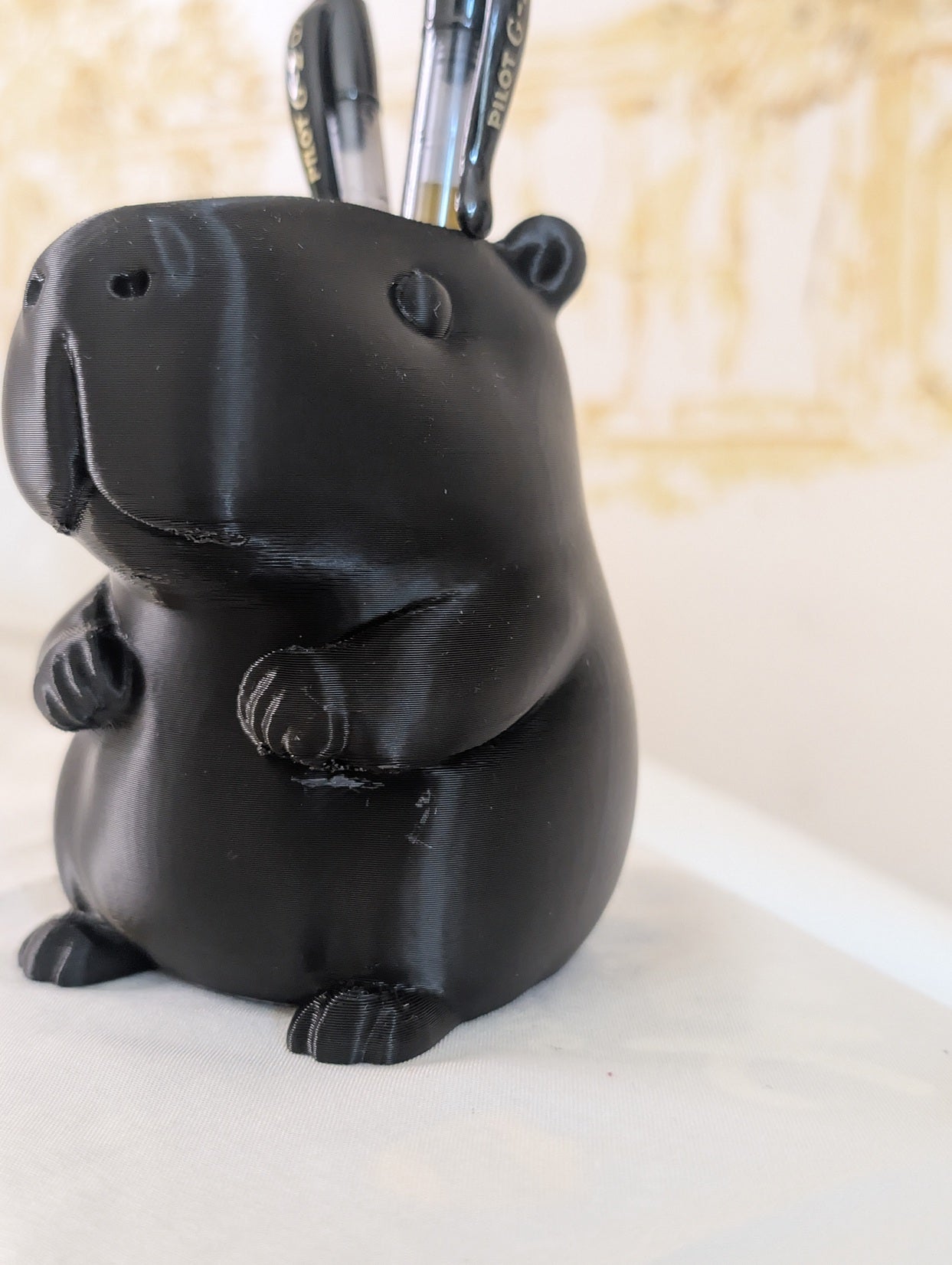 Capybara Pen Holder - 5 in
