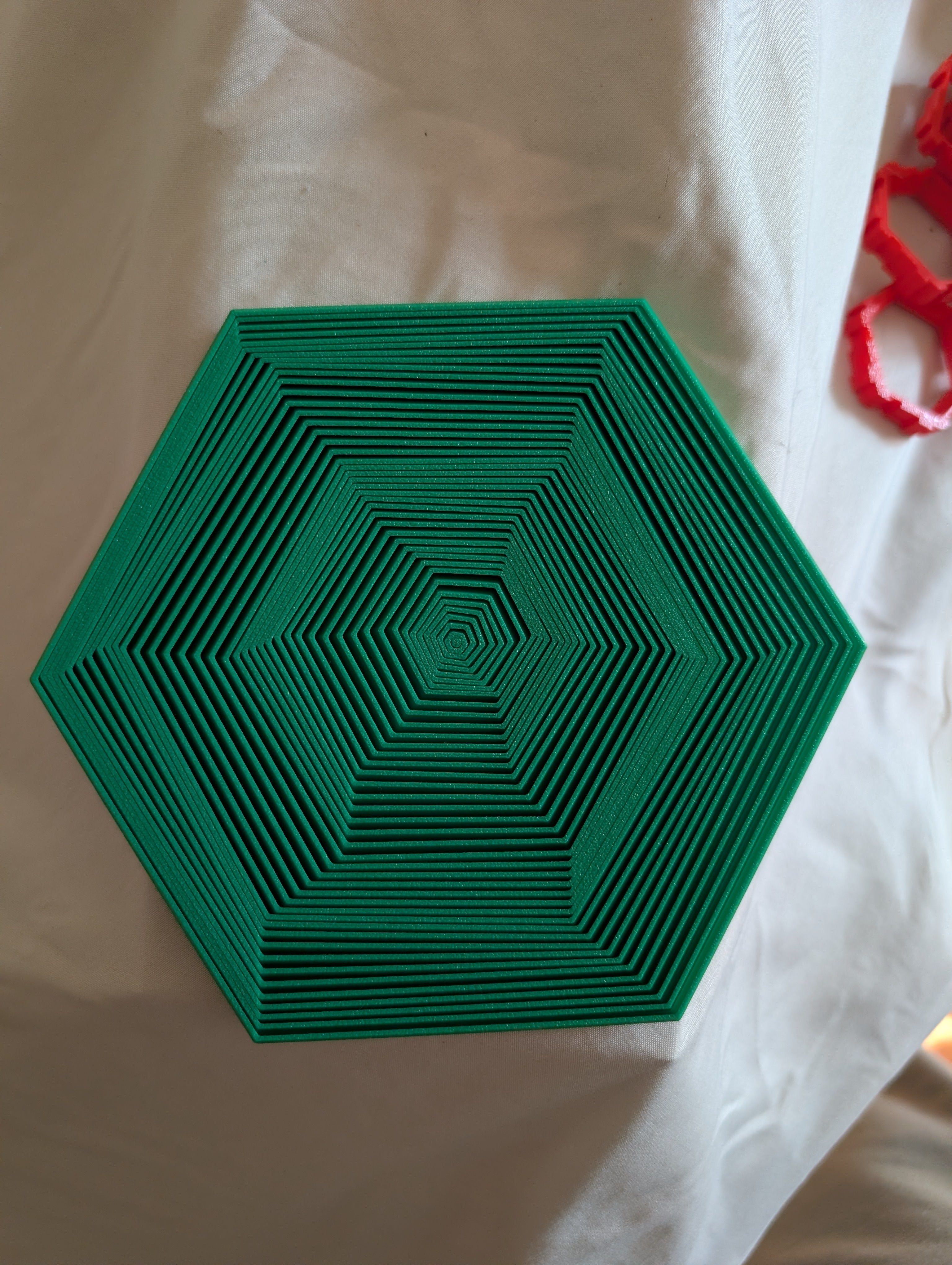 Hexagon Fidget Spiral