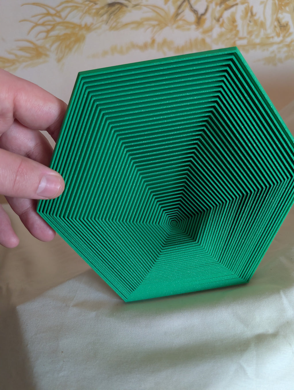 Hexagon Fidget Spiral