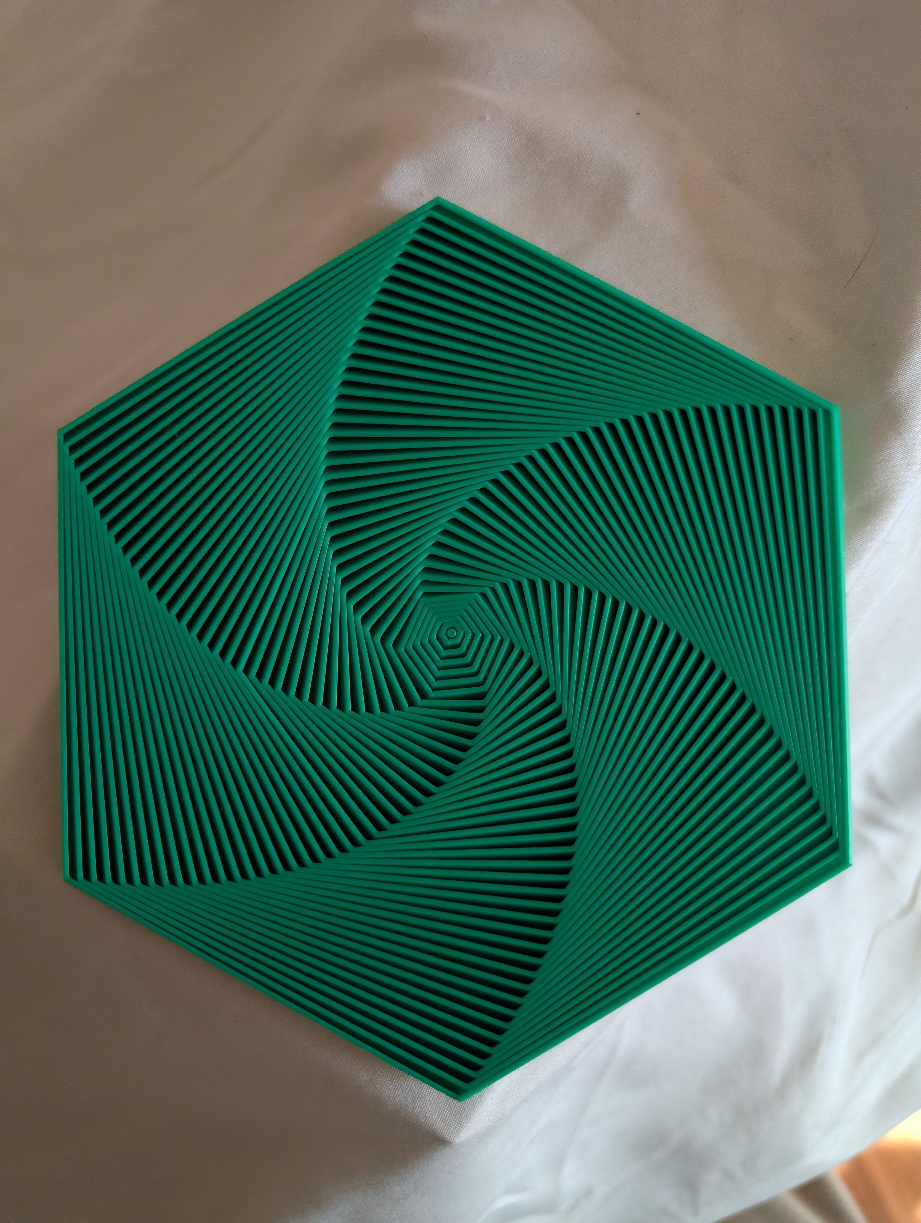 Hexagon Fidget Spiral